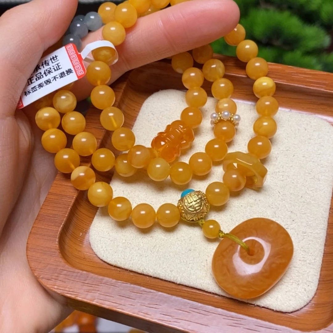 【闪购商品】手链蜜蜡未镶嵌手串