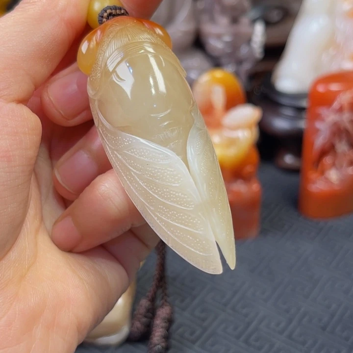 大***牛寿山石寿山石雕刻