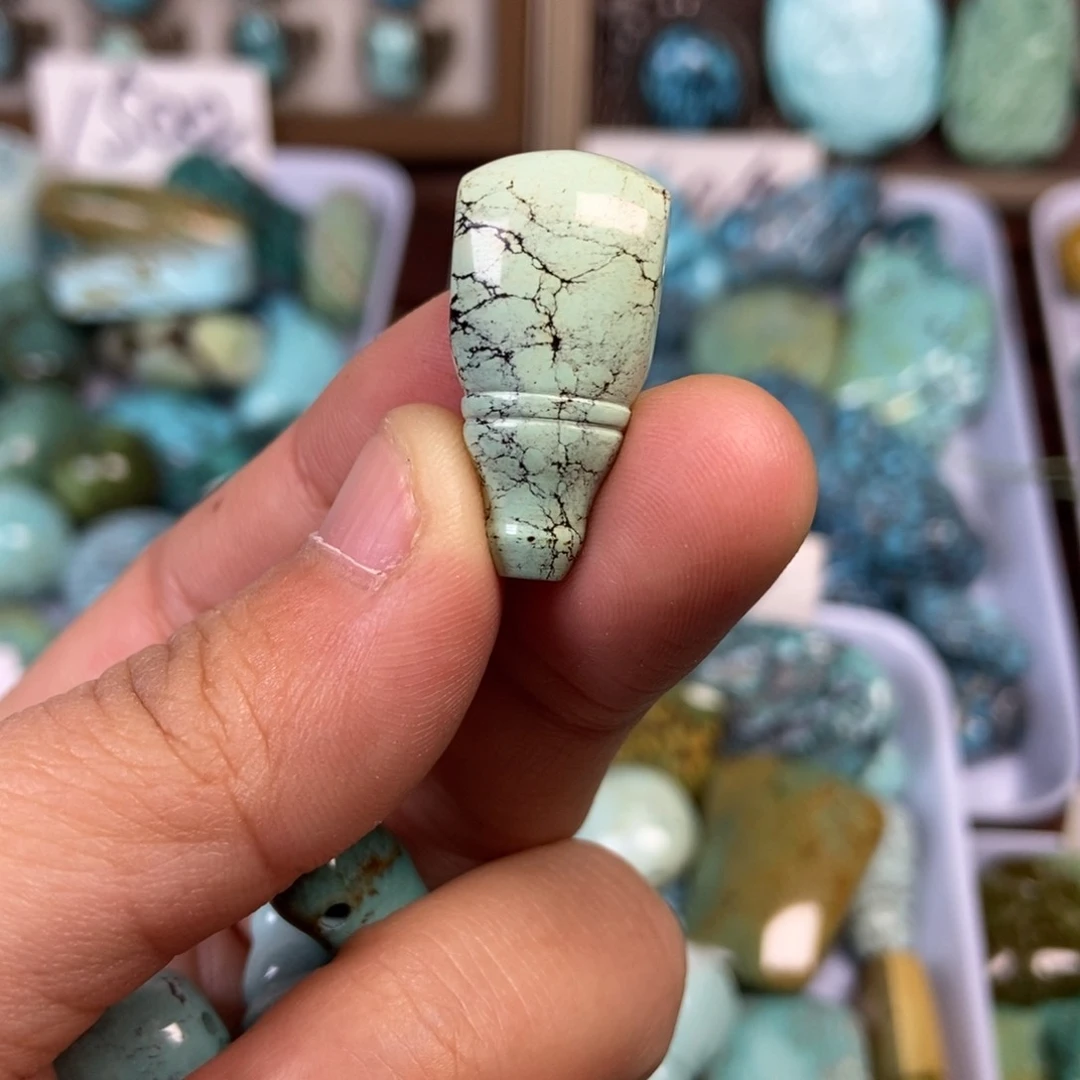 绿松石珠宝奇石未镶嵌J****W