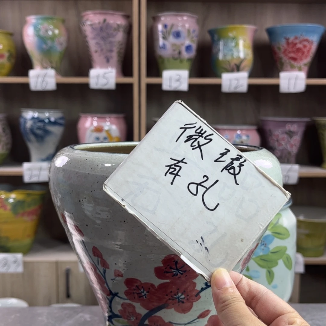 景德镇陶瓷花盆花盆