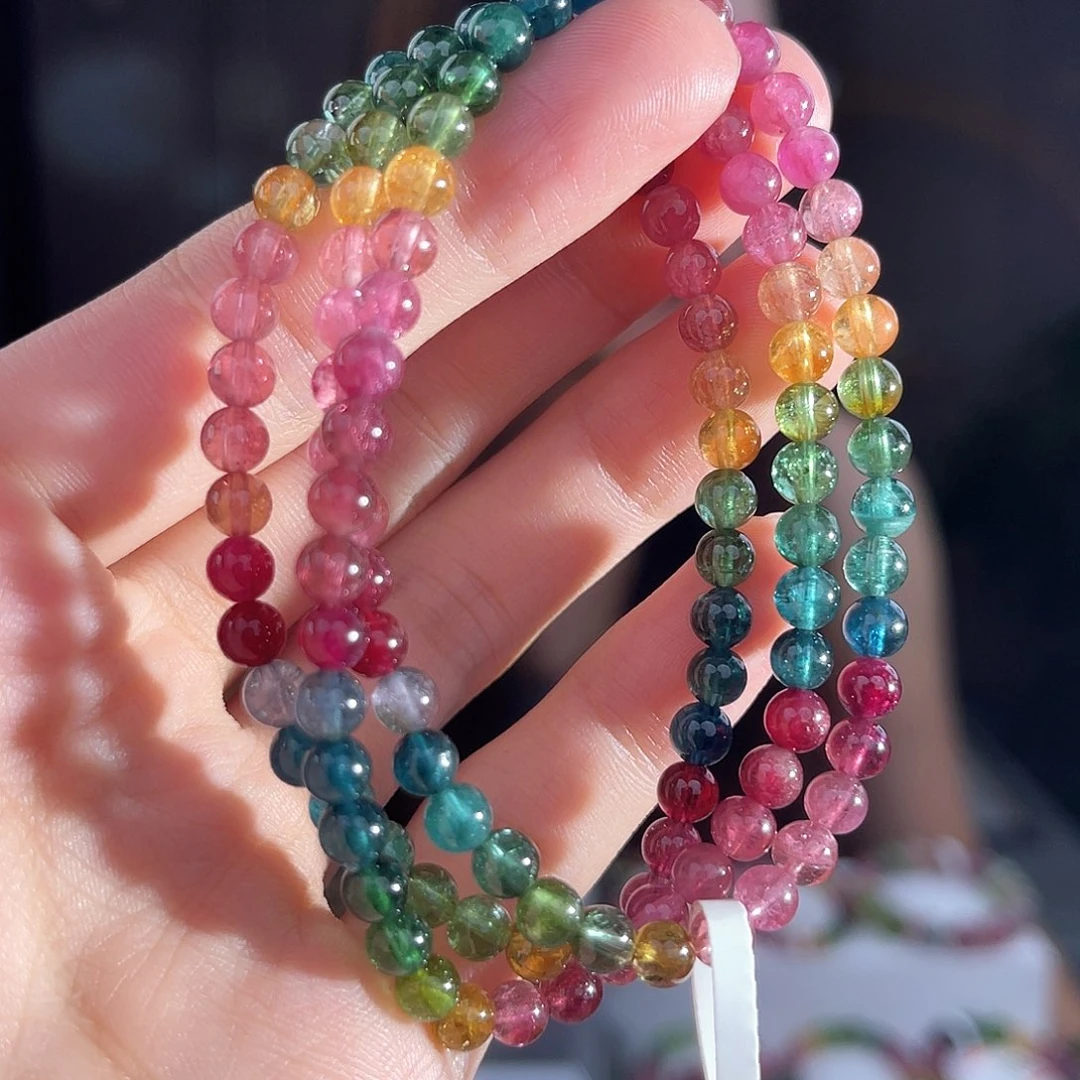 碧玺未镶嵌碧玺 4mm