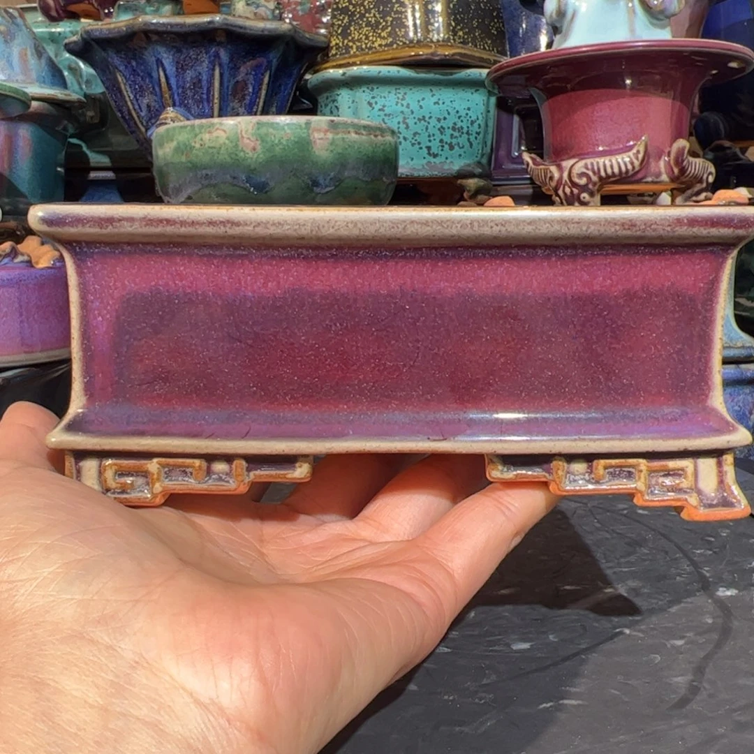 盘阿*亮觉象钧瓷原创……