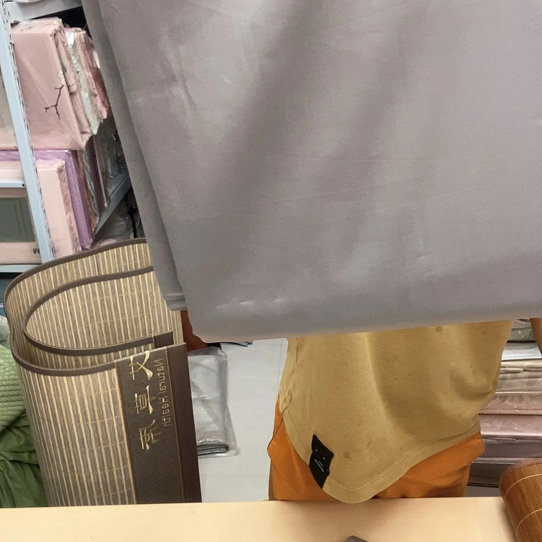 棉灰色单床单➕枕套一对