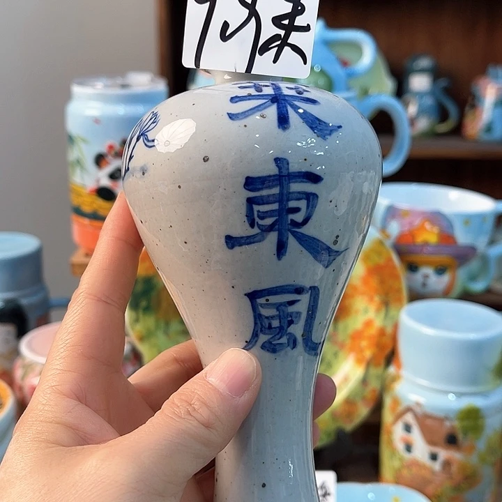 陶景德镇釉下手绘陶瓷