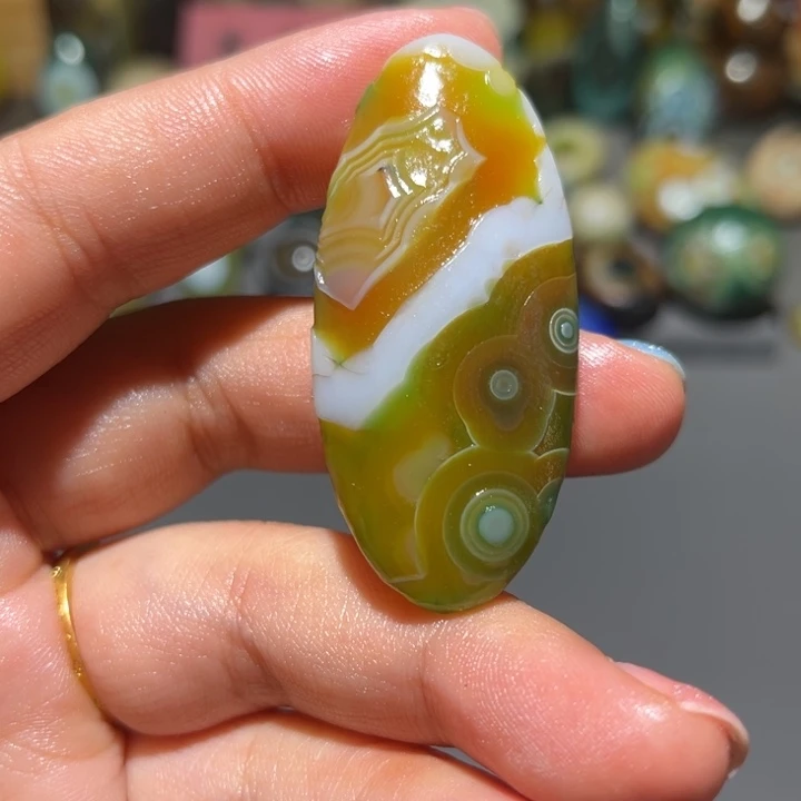 玛瑙/玉髓吊坠(不含链)未镶嵌