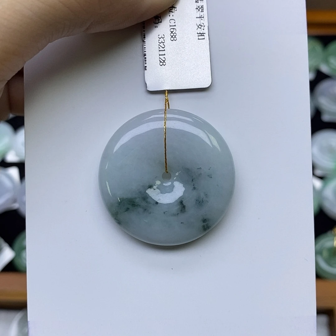 【闪购商品】颈饰未镶嵌翡翠平安扣