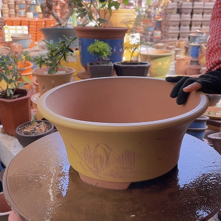 紫砂宜兴紫砂黄票口33