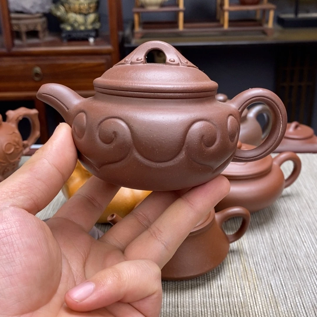 茶壶底槽青容量220毫升左右
