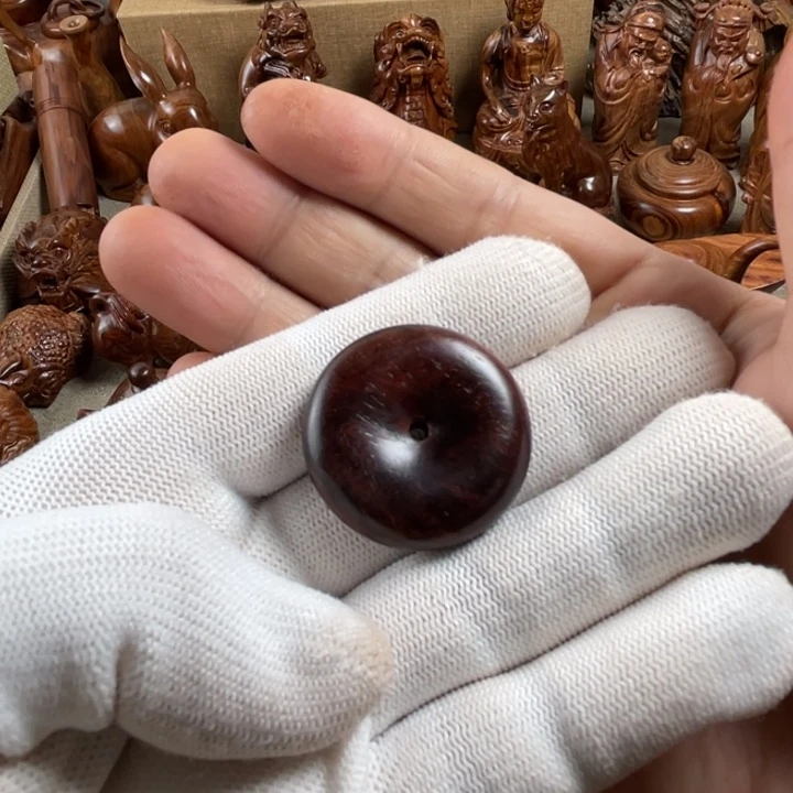 黄花梨/降香黄檀平安扣挂件