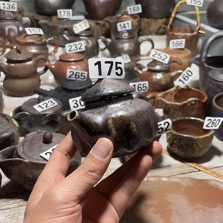 纯手工柴烧茶具精品