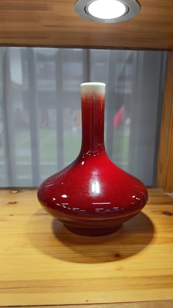 【景德镇】高温陶瓷，郎红