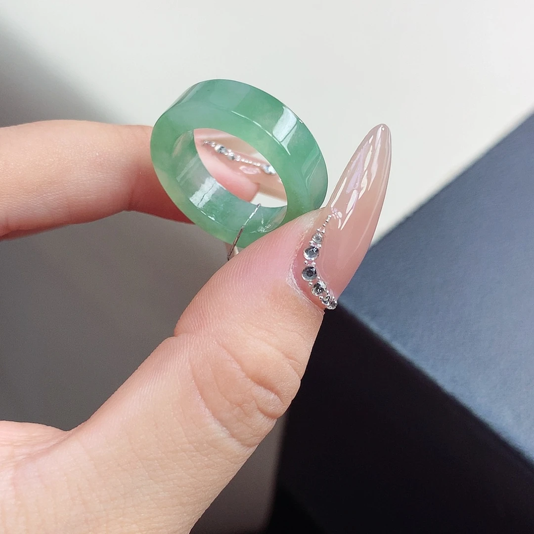 翡翠戒指未镶嵌15号