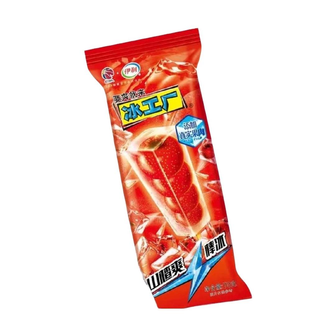 伊利山楂味冰工厂冰棒 70g/支