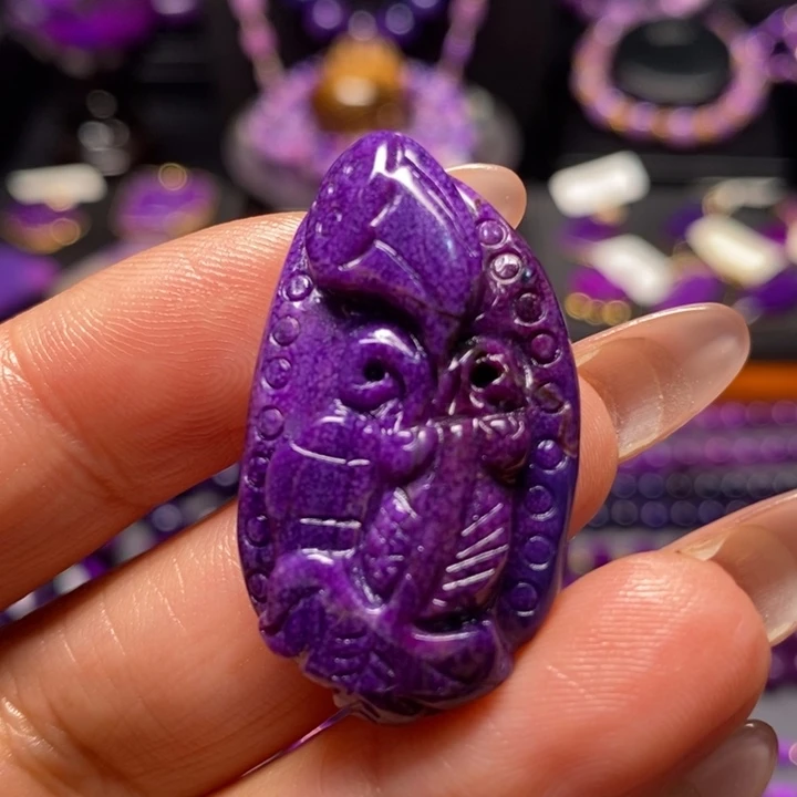 苏纪石（舒俱来）未镶嵌吊坠