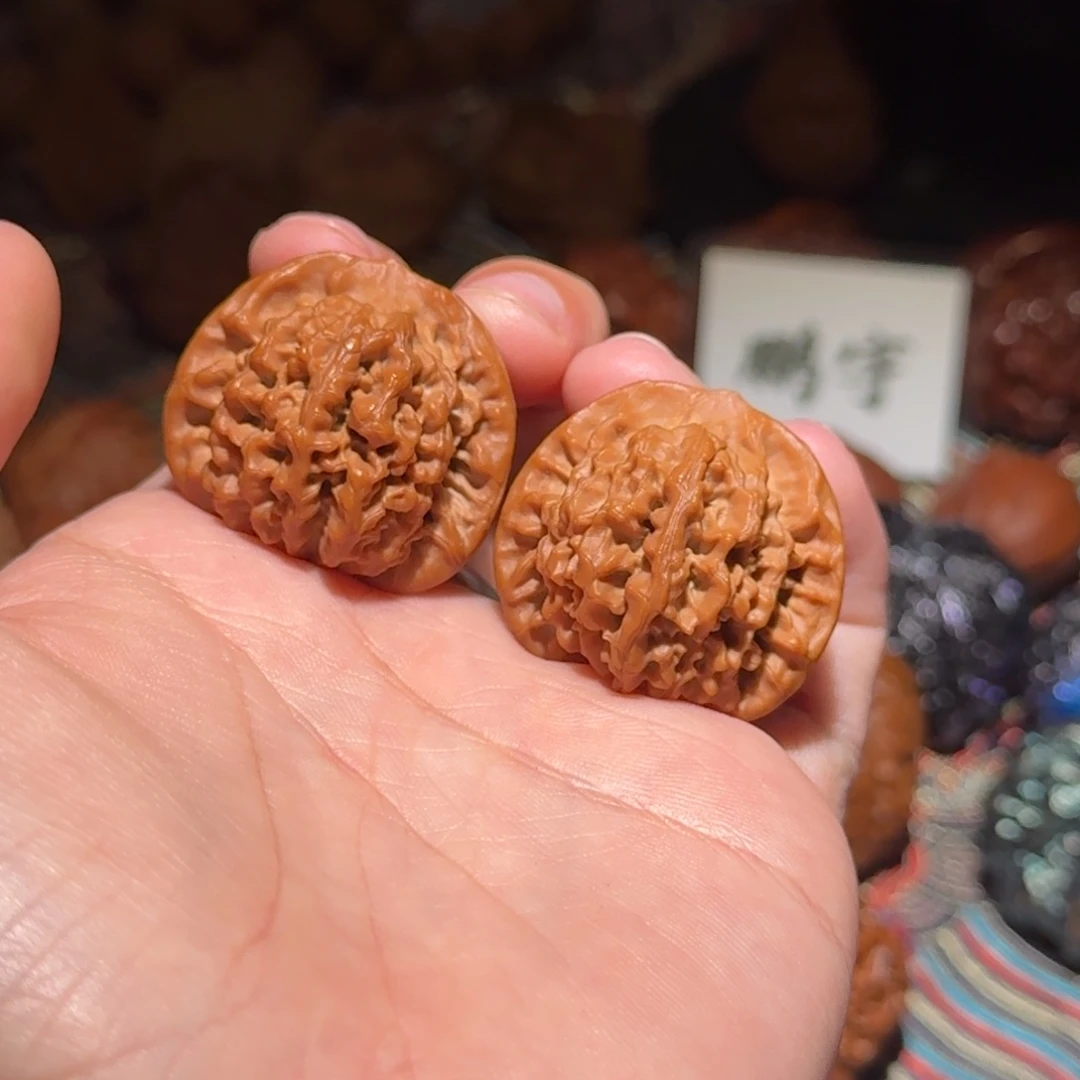 W***l把件文玩核桃2275号34秦闷秦闷文玩