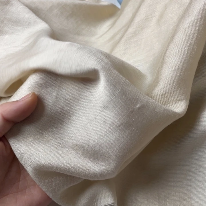 杏色棉麻2.5米。