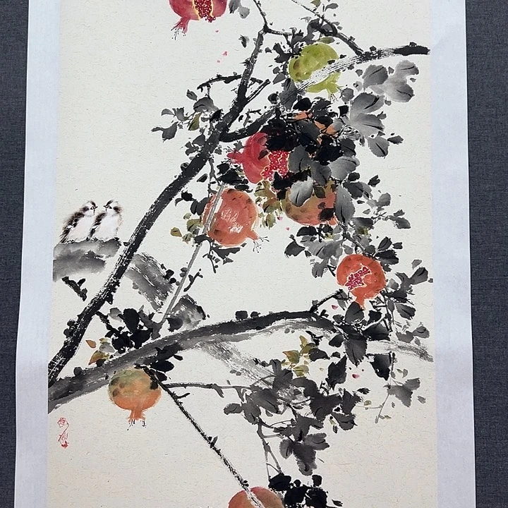 国画书画作品多次