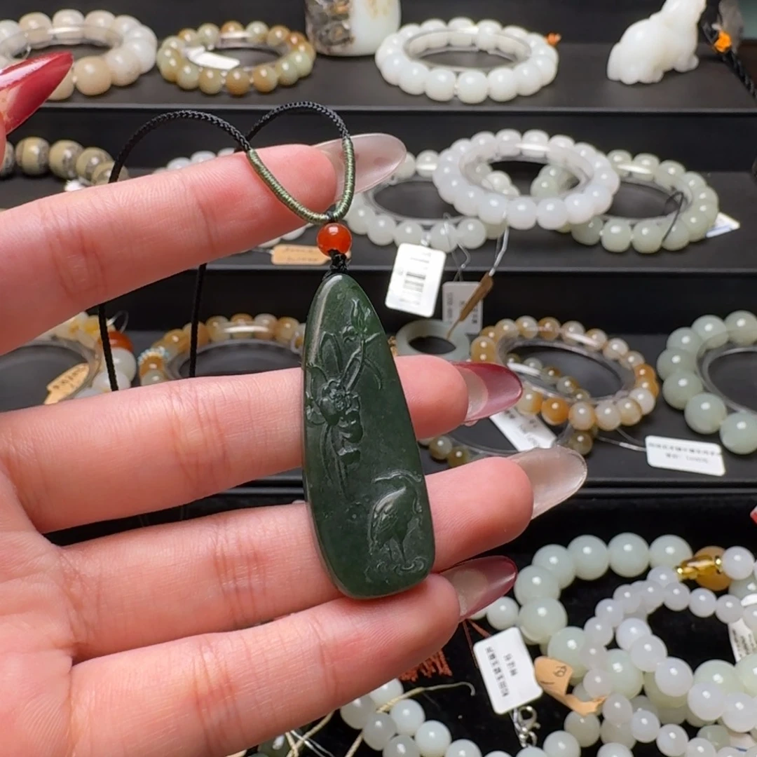 和田玉手串未镶嵌