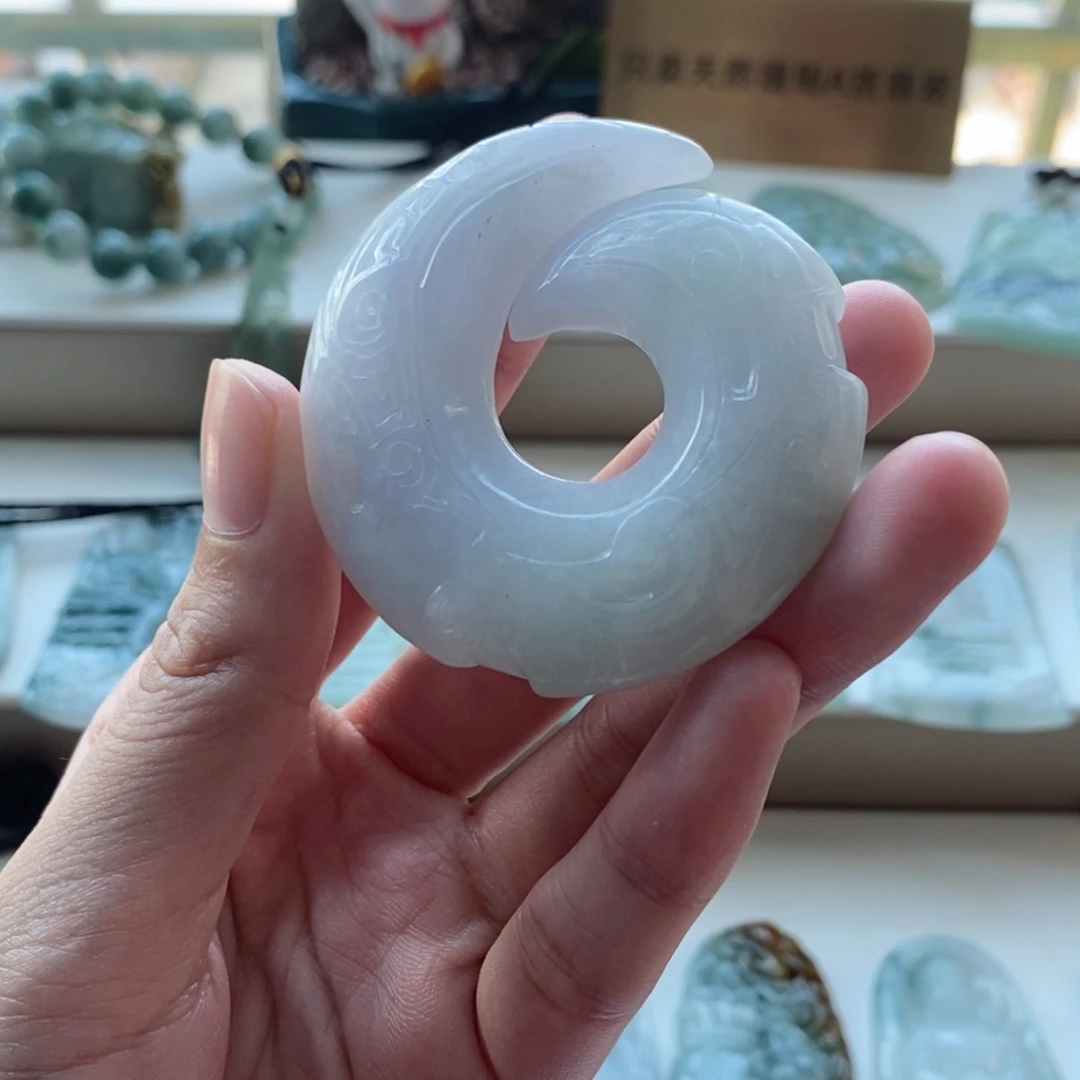 【闪购商品】颈饰未镶嵌翡翠天然缅甸A货翡翠