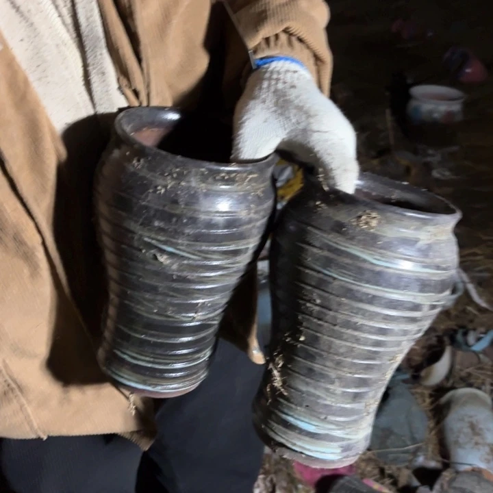 红陶口径 高度 花盆14 25