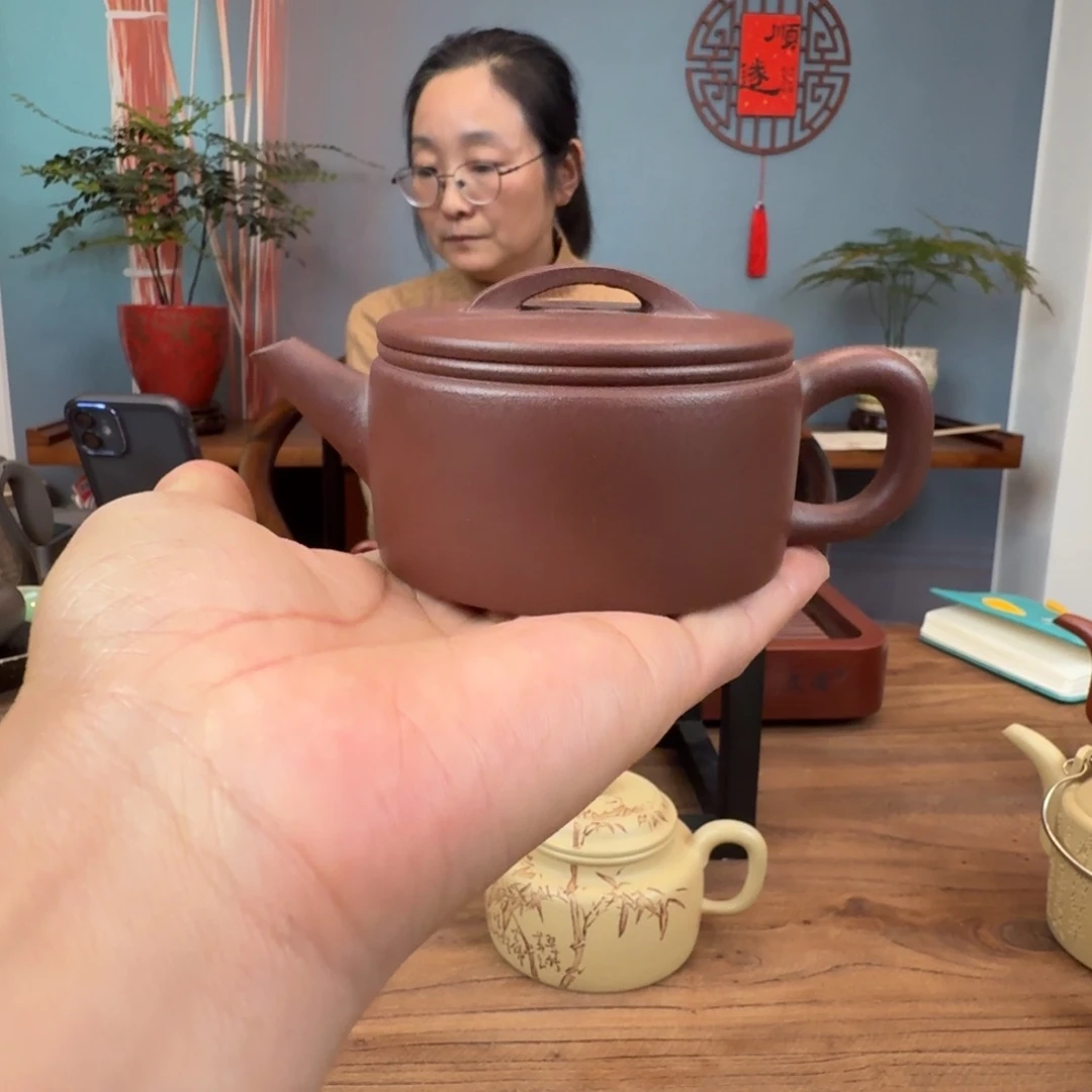 茶壶紫泥原矿全砂老紫泥汉瓦