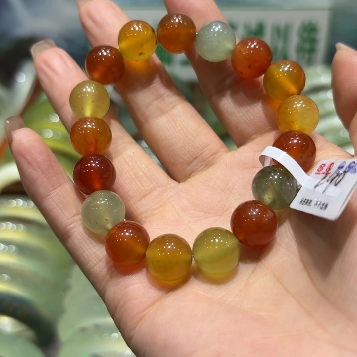 未镶嵌岫玉手镯天然