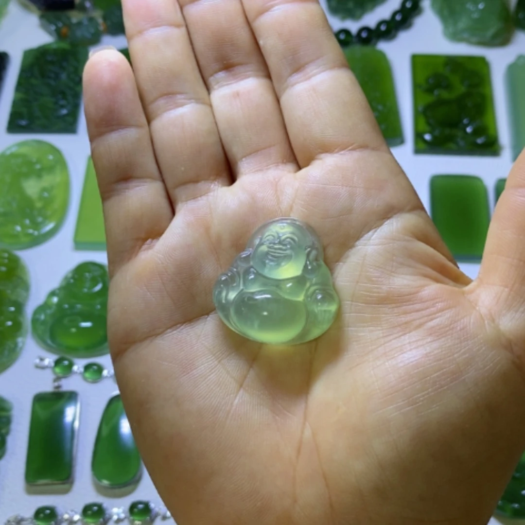 【闪购商品】未镶嵌蛇纹石玉颈饰