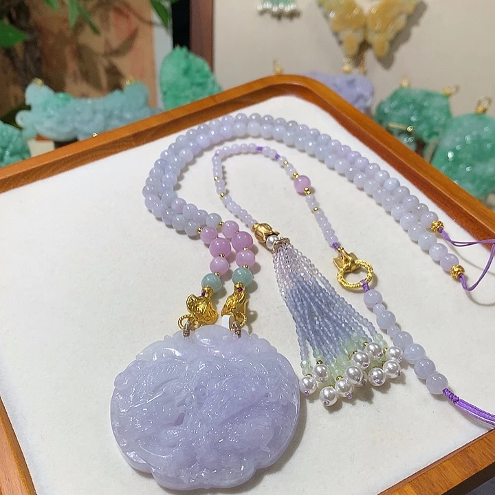 翡翠未镶嵌颈饰翡翠吊坠