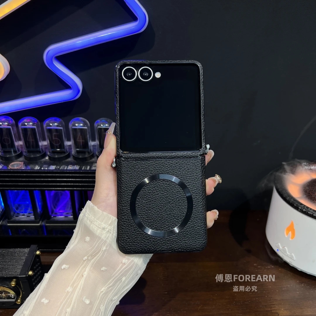 适用于三星zflip7手机壳小折叠屏flip7挂绳孔全包防摔保护套磁吸