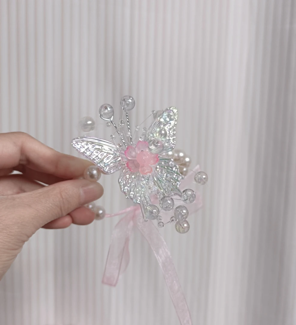 【主播专属】新品 蝴蝶五瓣花手环 材料包