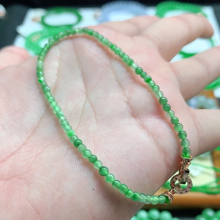 翡翠未镶嵌手链翡翠
