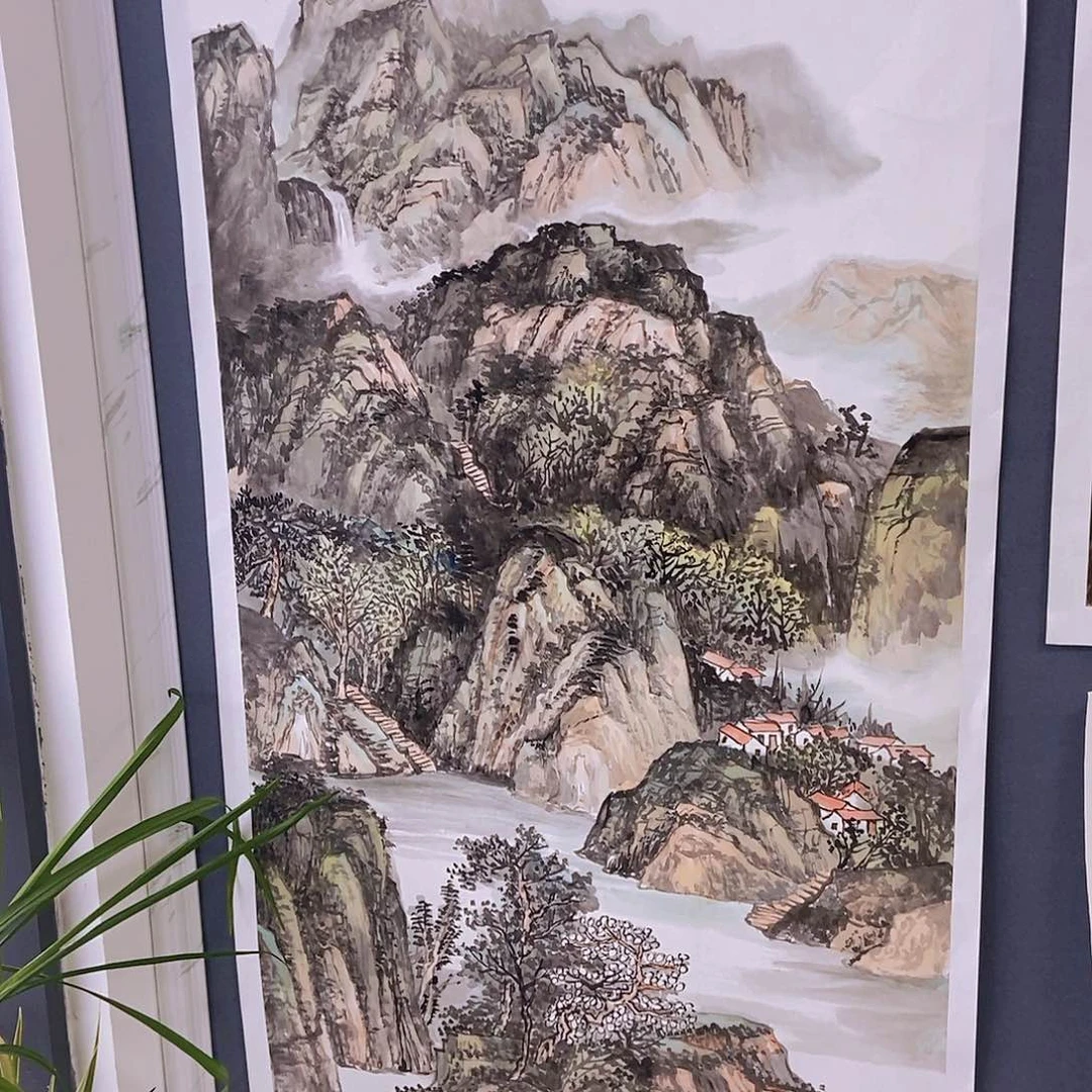 国画书****人李珍军68.138手绘托心