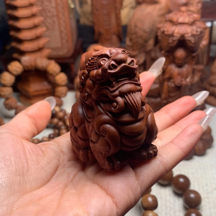 檀香木把件老山檀木