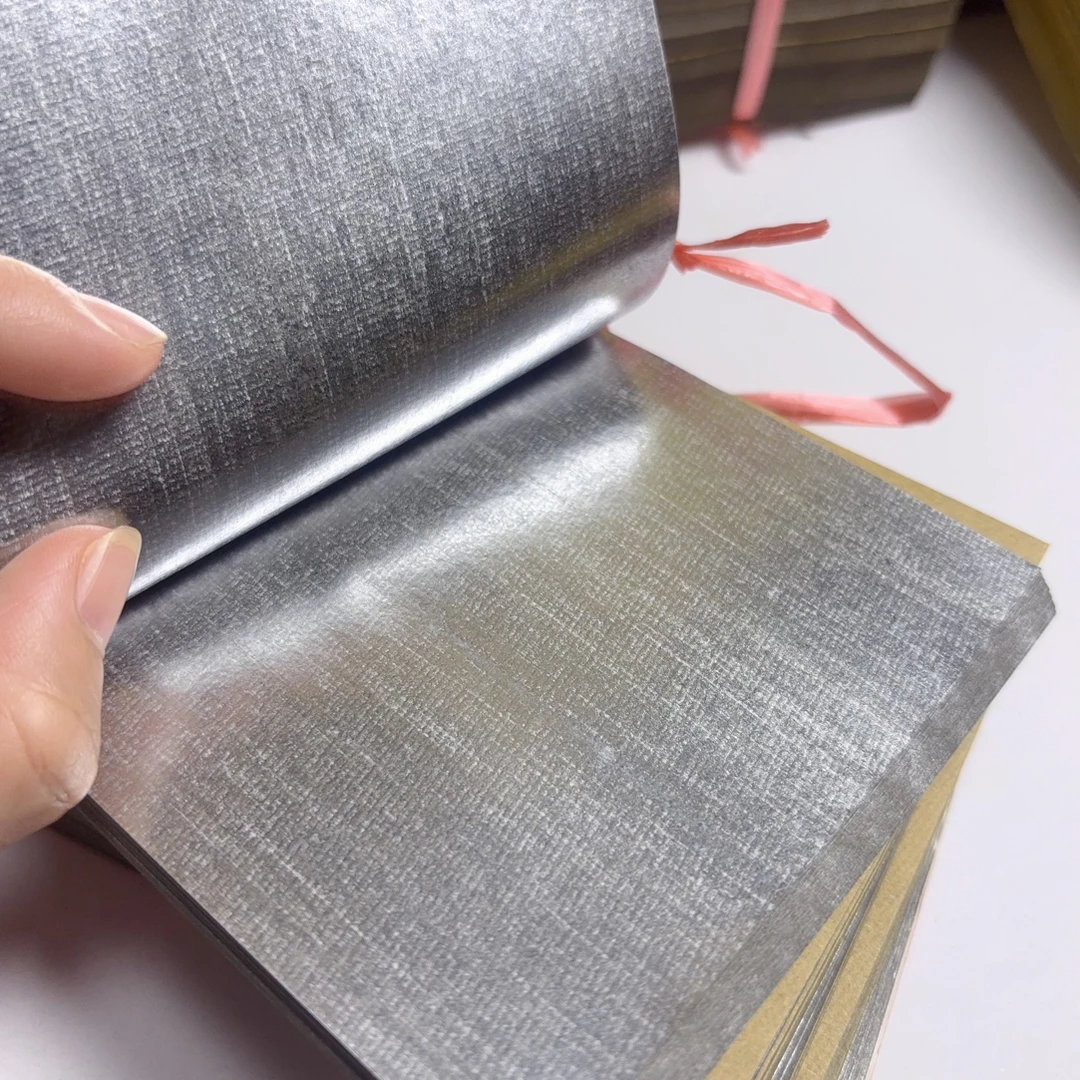 绍兴锡箔纸 半手工锡箔纯锡手工折纸DIY折纸