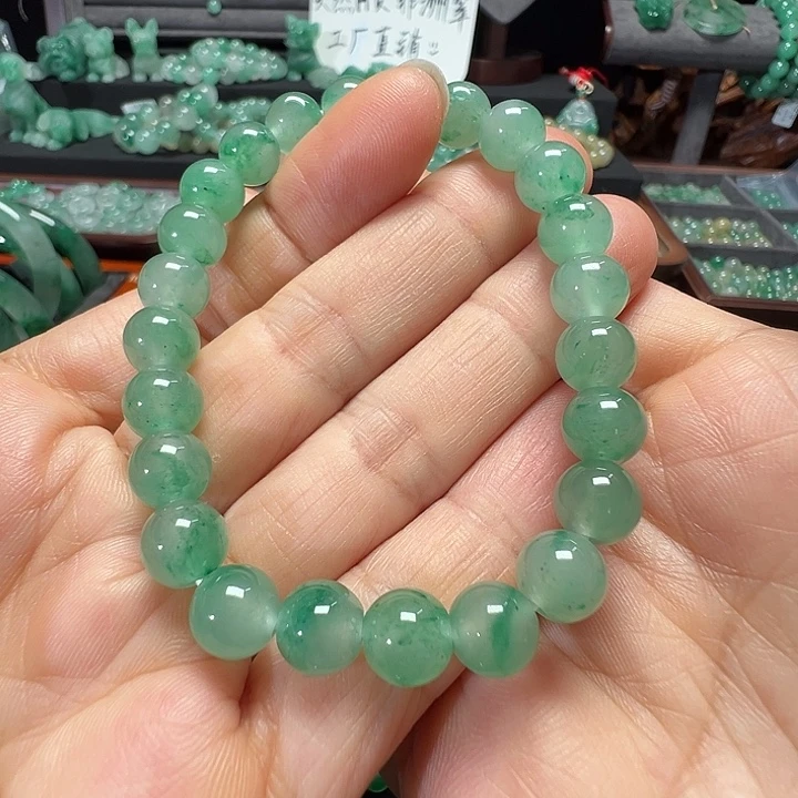 未镶嵌手链石英质玉（非洲翠）31号