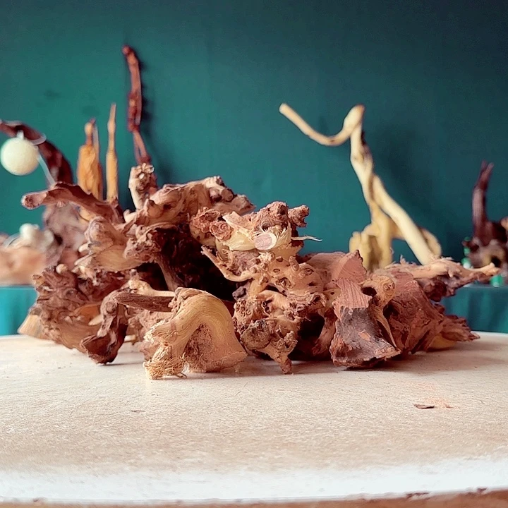 偏***~木870 金丝红木羊蹄甲原材料到手26件