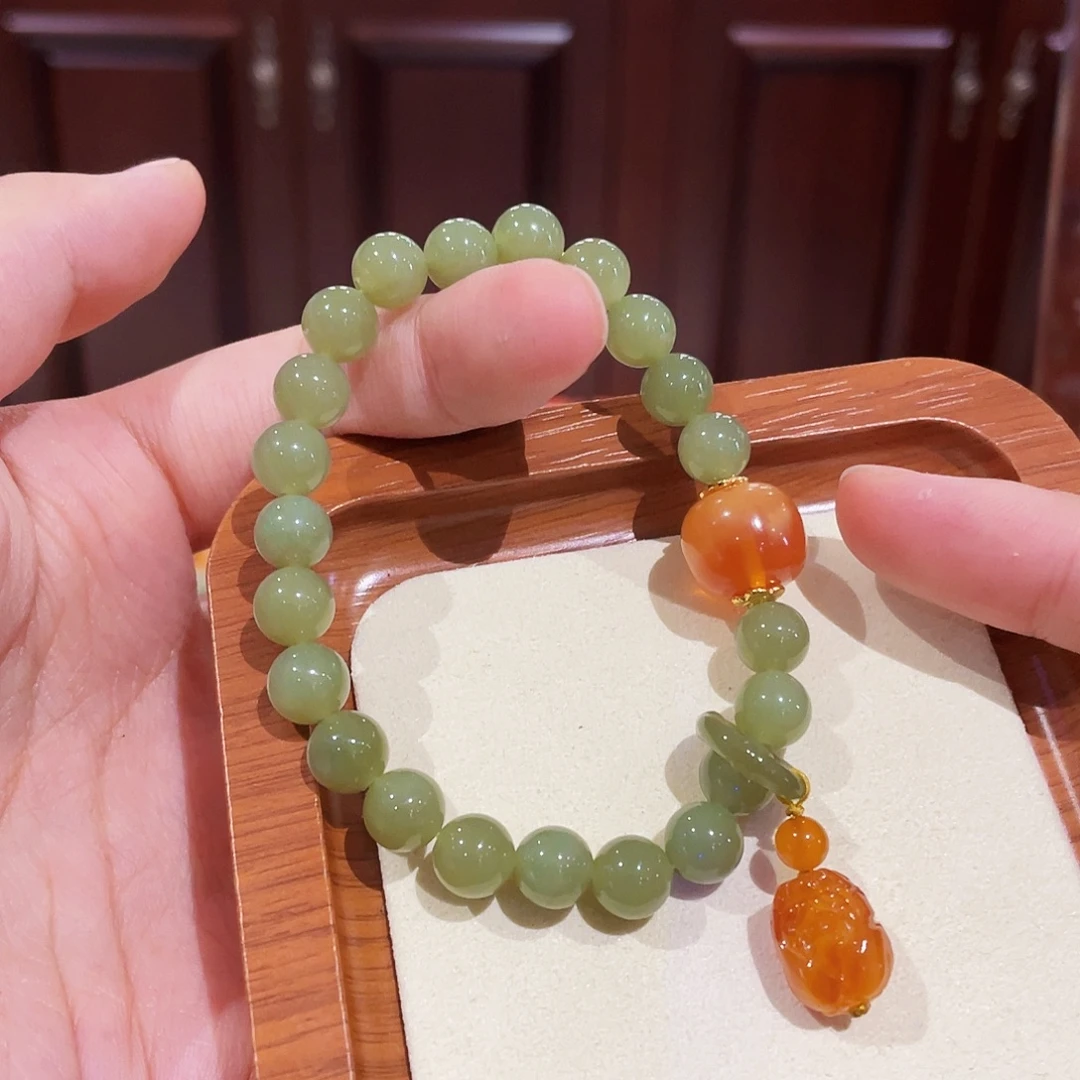 手链蜜蜡未镶嵌手串