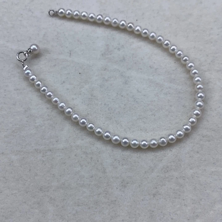 未镶嵌手绳淡水珍珠3/4手链