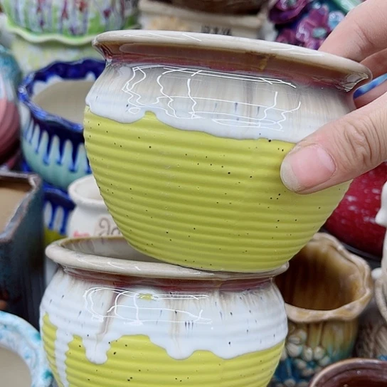 多肉绿植陶瓷花盆