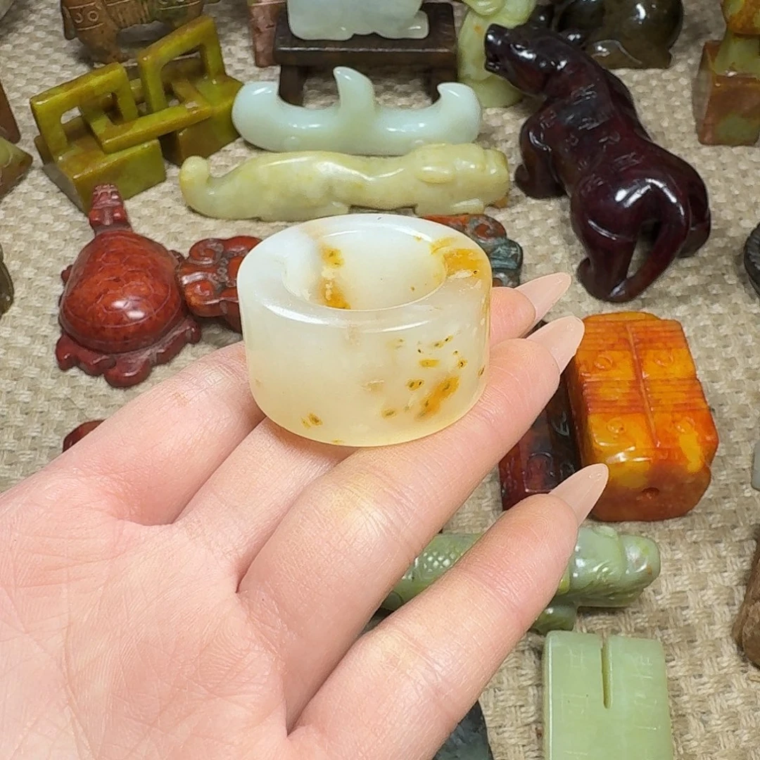 白玉菩提吊坠杨**了挂件