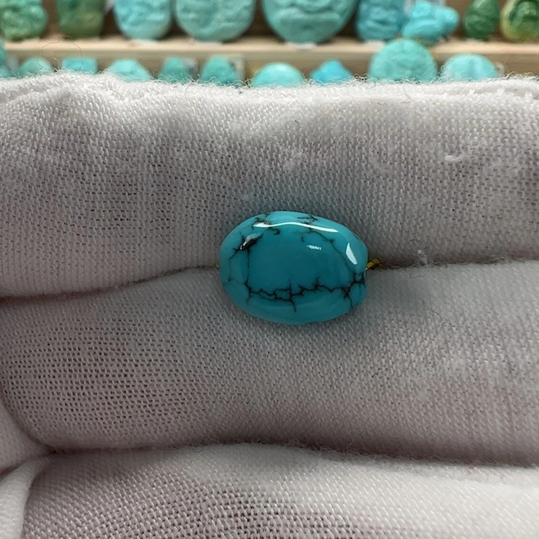 未镶嵌绿松石随形8.8mm