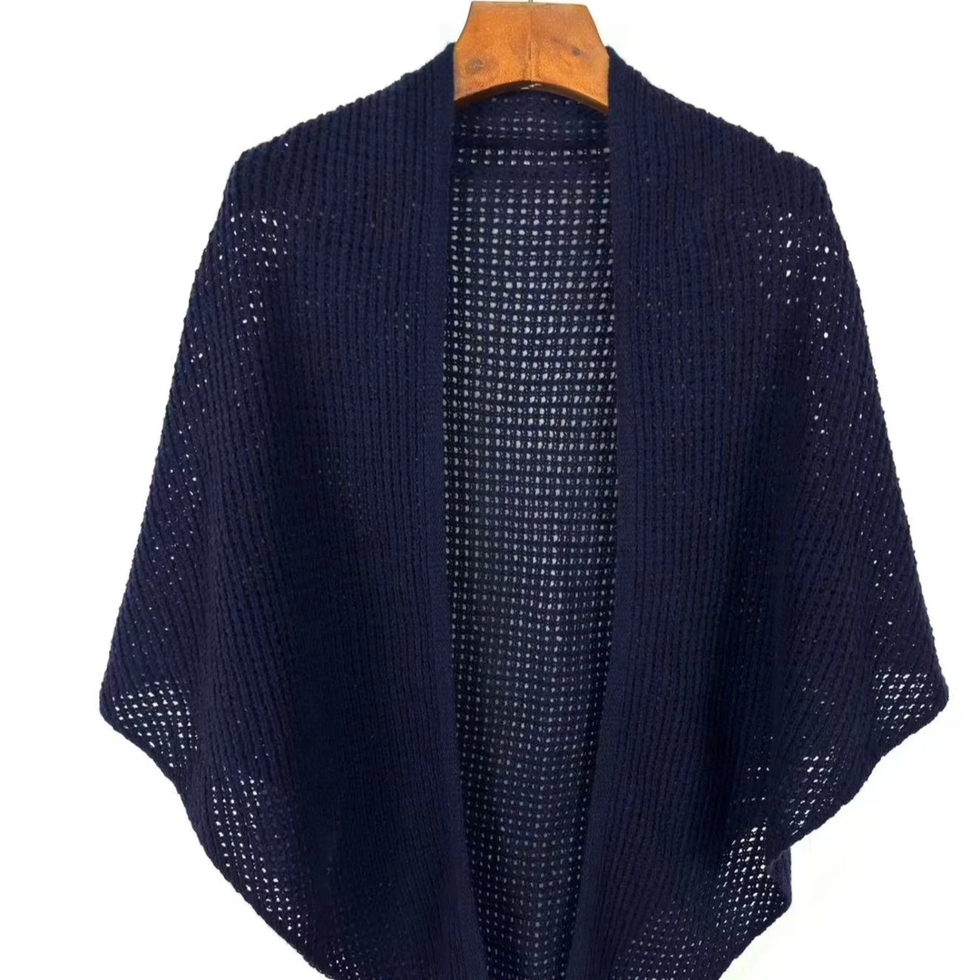 寻知·朱总原创设计XZ245M柔序经纬羊毛披肩