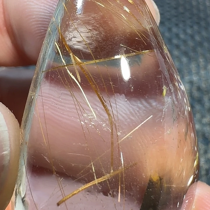红***天未镶嵌颈饰发晶你