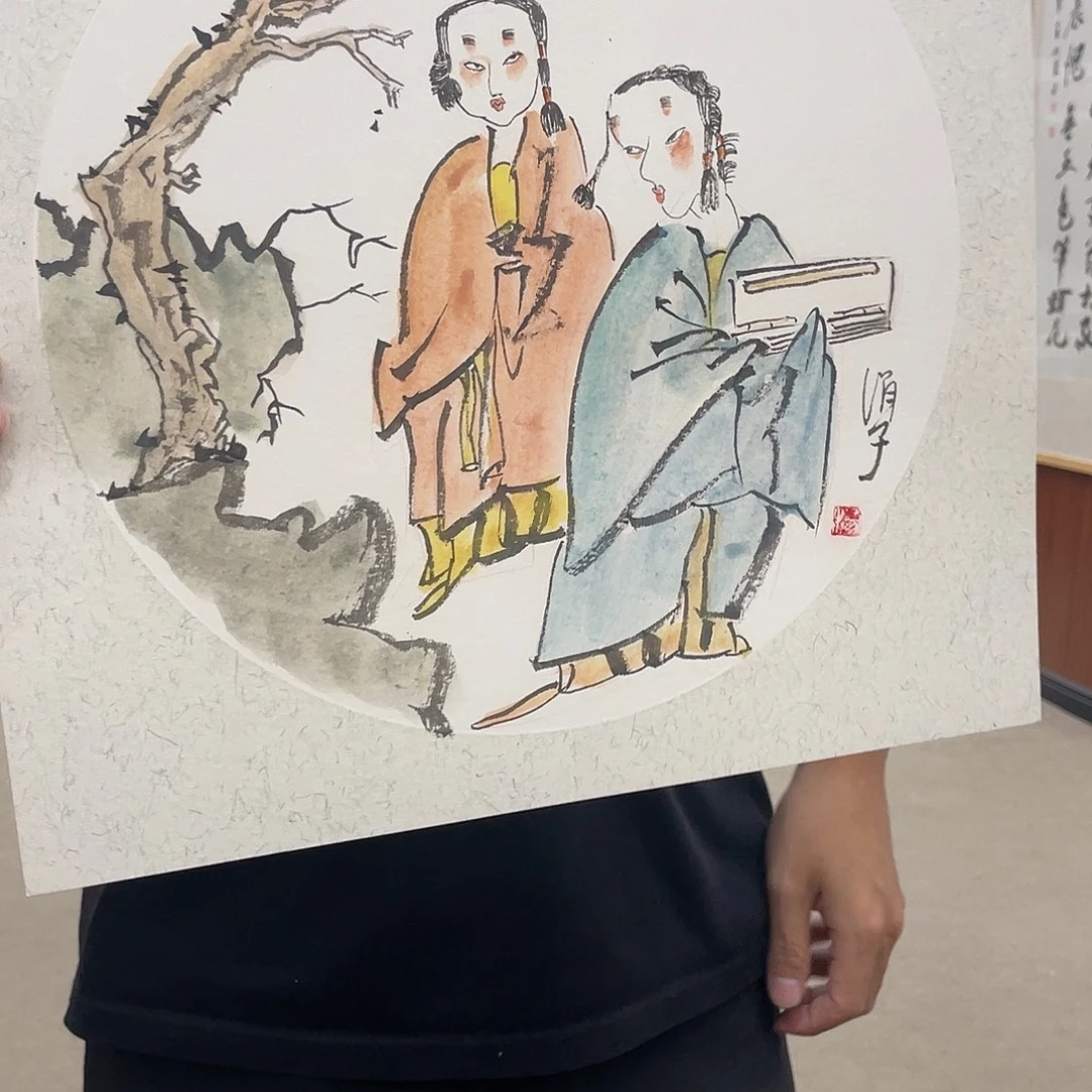 国画可口可乐杯。可口可乐公司在
