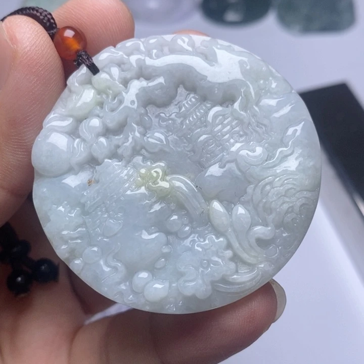 颈饰未镶嵌翡翠翡翠