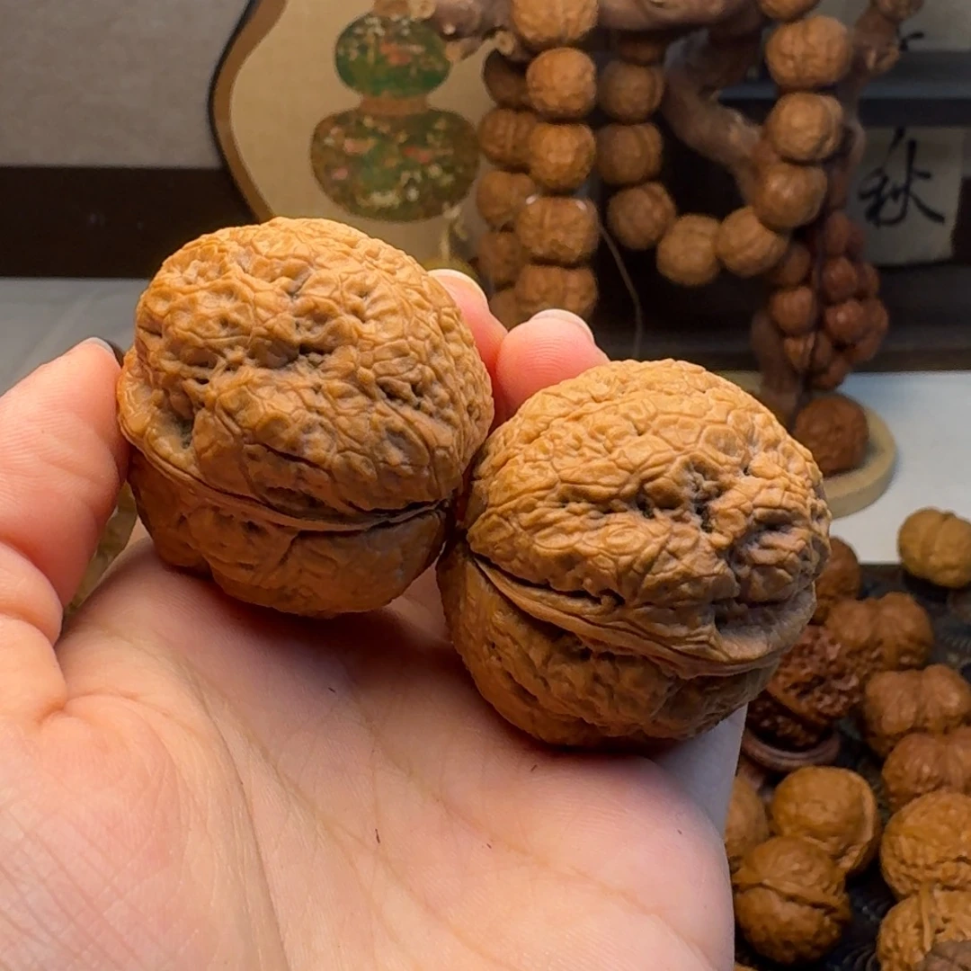 把件文玩核桃赤焰金蟾41.5