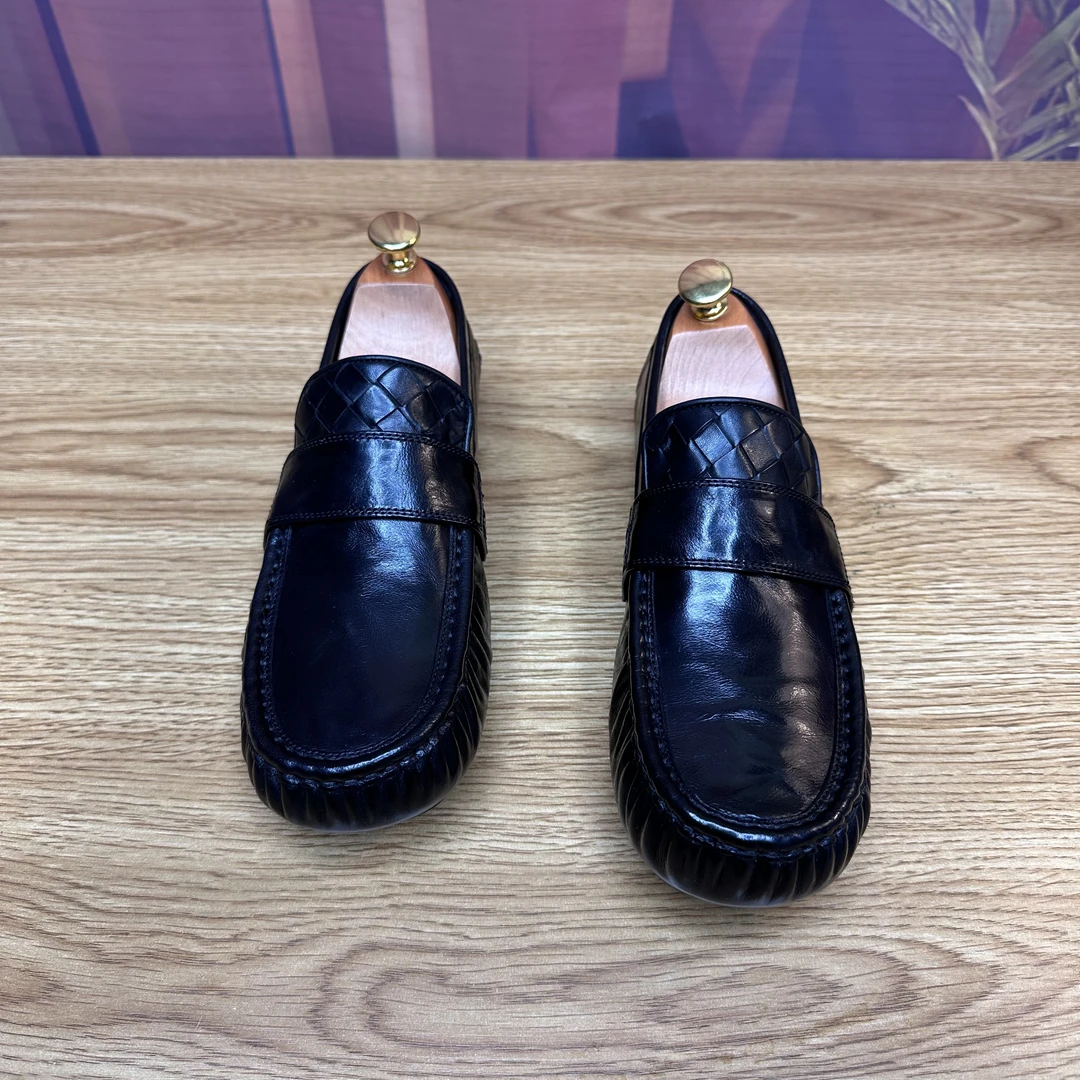 广州商务休闲春英伦低帮乐福鞋驾车豆豆鞋软底潮流百搭懒人鞋男鞋