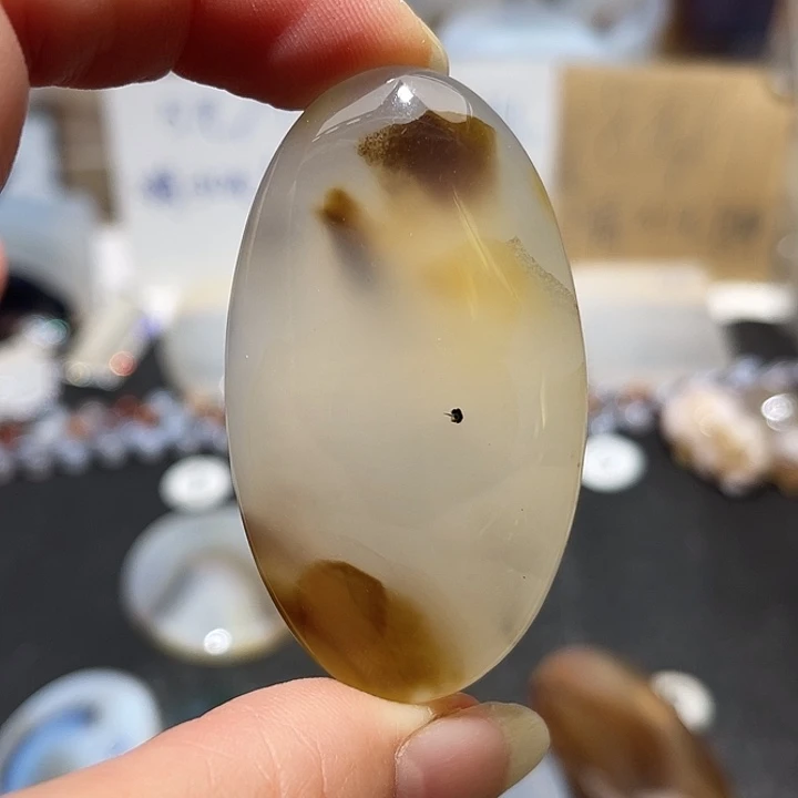 玛瑙/玉髓未镶嵌吊坠(不含链)