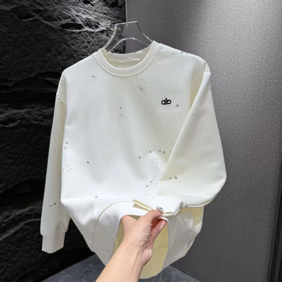 秋季新款男士简约休闲居家时尚潮流百搭长袖卫衣衣2806