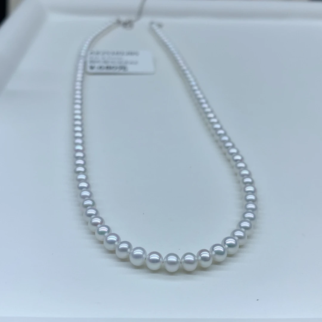 淡水珍珠手绳未镶嵌4-4.5mm小米项链